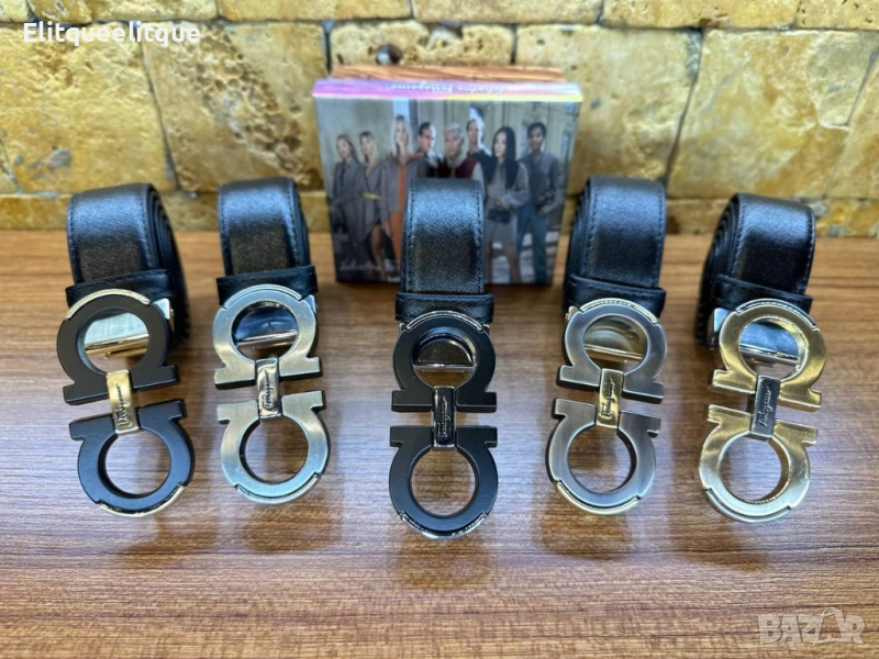 колани от естествена кожа в кутия alo, снимка 1