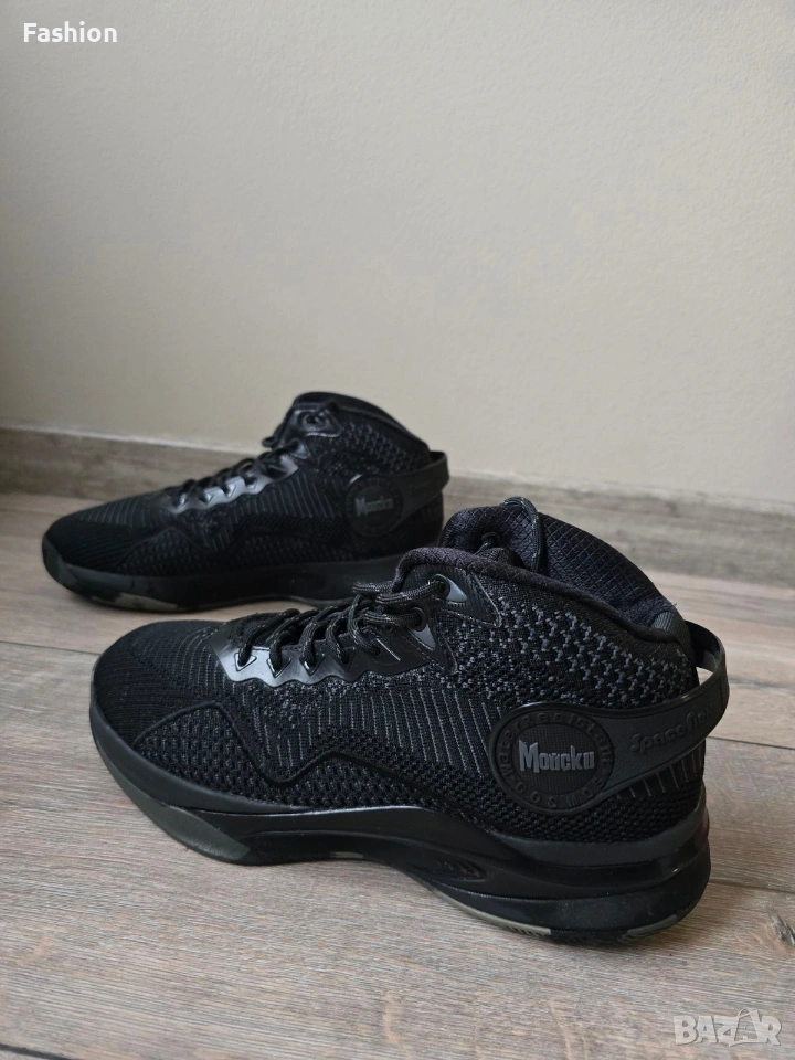 Оригинални черни мъжки маратонки \ сникърси \ кецове МОЙСКИ SPACEFLEX, снимка 1