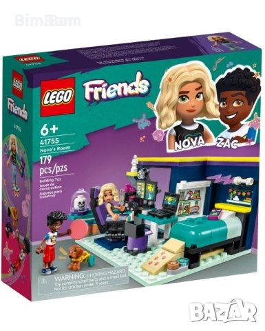 Конструктор LEGO® Friends 41755 - Стаята на Нова / 179 части, снимка 1