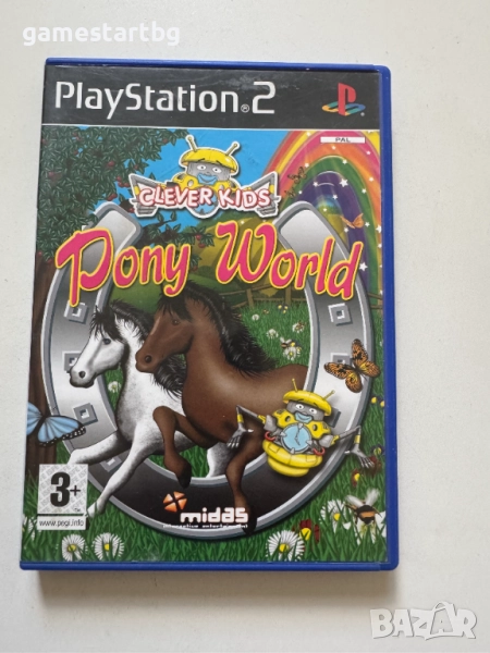 Clever Kids Pony World за PS2, снимка 1