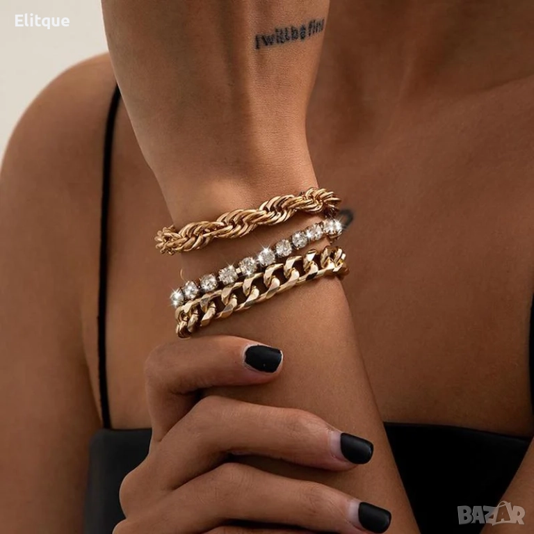 Комбинирана гривна 3 в 1 , снимка 1