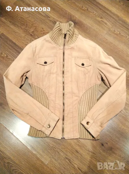 Дамско есенно яке, размер С, актуален модел, отлично, снимка 1