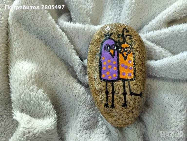 Ръчно рисувани камъни, снимка 1