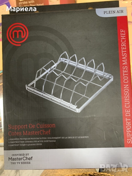 Стойка за ребра на барбекю / Сгъвама, снимка 1