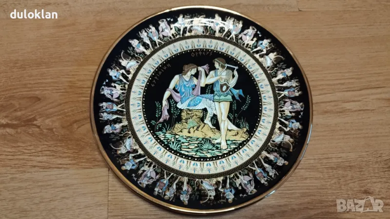 Красива,чиния от Гърция., снимка 1