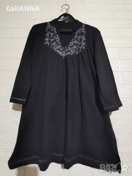 СТРАХОТНА ТУНИКА ЕФЕКТНО БИЕ 3XL-4XL, снимка 1