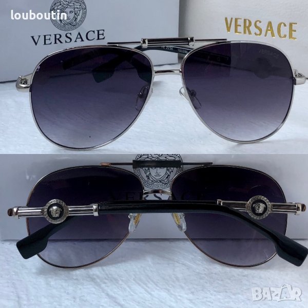 Versace VE2236 мъжки слънчеви очила авиатор унисекс дамски, снимка 1