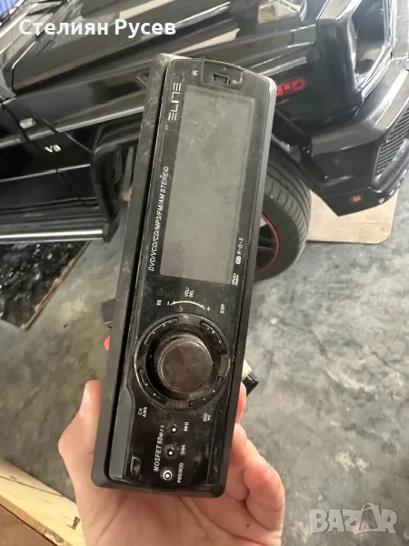 за части  eline  dvd   CD / сд / sd плейър за автомобил -цена 10лв смр+  -не светва , не тръгва , не, снимка 1