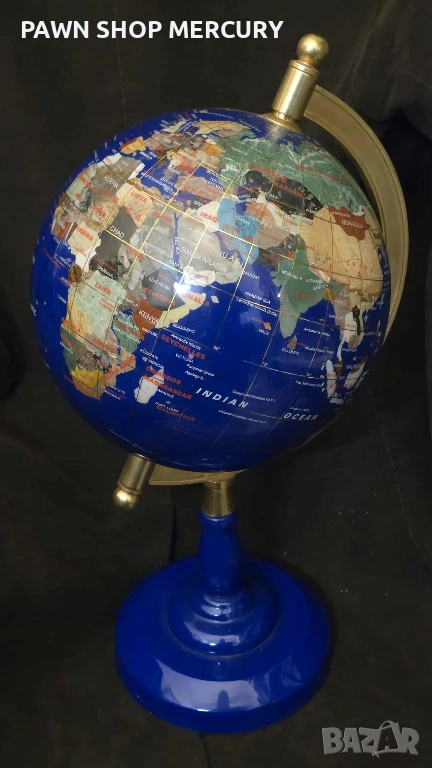 Продавам красив глобус  Lapis Lazuli gemstone , снимка 1