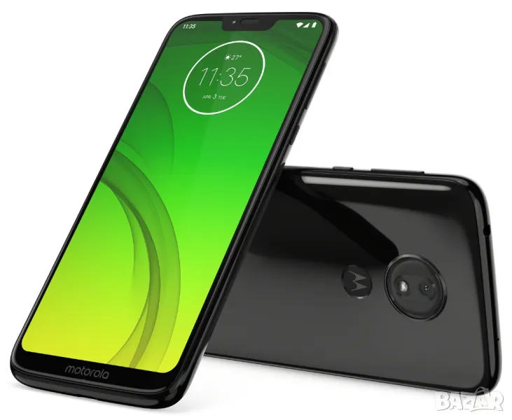 Motorola Moto G7 Power Смартфон Ceramic Black, снимка 1