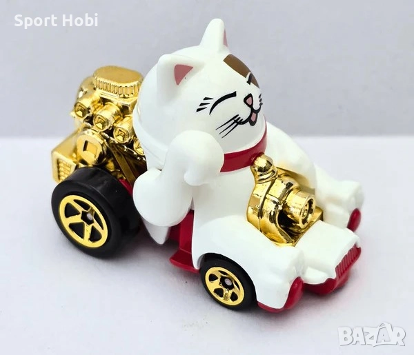 Hot Wheels Feline Lucky 'Maneki-Neko 9.29 Lucky Cat', снимка 1