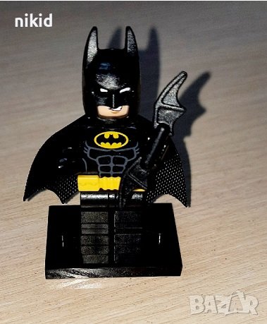 Батман Лего конструктор герой Marvel Марвел Отмъстителите Батман игра и торта топер украса фигурка, снимка 1