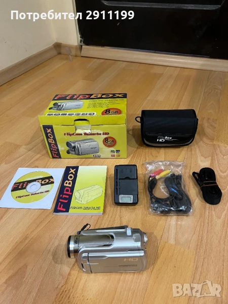 Видеокамера Flip Box HD 8GB, снимка 1