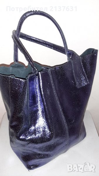 ДАМСКА ЧАНТА от естествена кожа , снимка 1