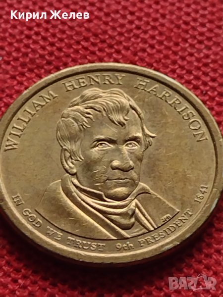Възпоменателна монета WILLIAM HENRY HARRISON 9 президент на САЩ 1841г. за КОЛЕКЦИЯ 38036, снимка 1