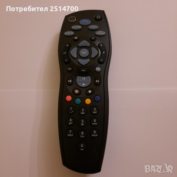 Sky URC1771-04-00R00 Rev 4.Flash S3F80PBXD7-C0CB Sky+ HD SET Box TV Receiver Remote Control, снимка 1