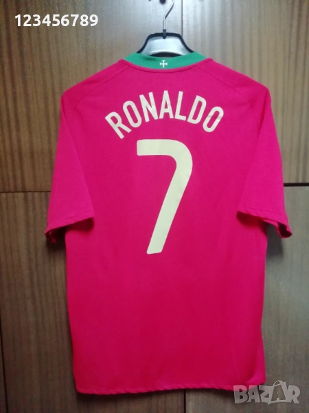 Portugal Ronaldo Nike 2008 2009 оригинална тениска фланелка Португалия екип Роналдо, снимка 1