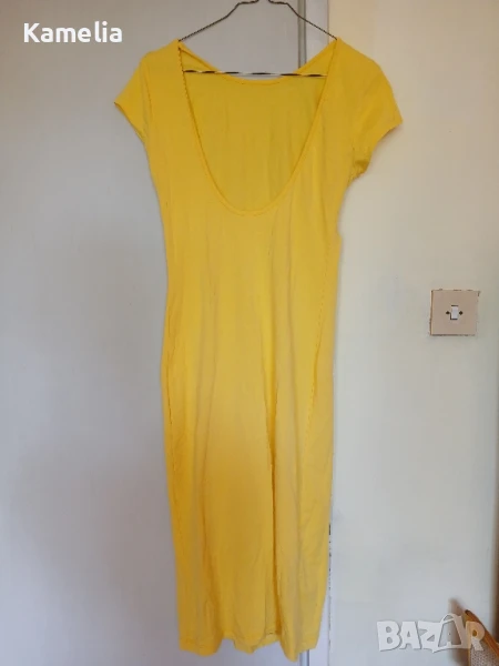Жълта рокля, S-размер , снимка 1