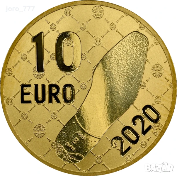 Златна монета "125 години Берлути" 2020, снимка 1