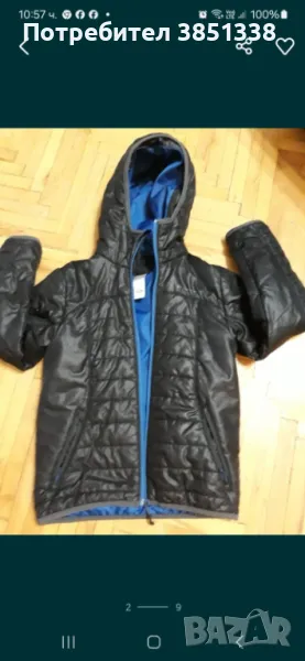 Почти ново,Шушляково яке от Декатлон 8г и дънки 140см, снимка 1