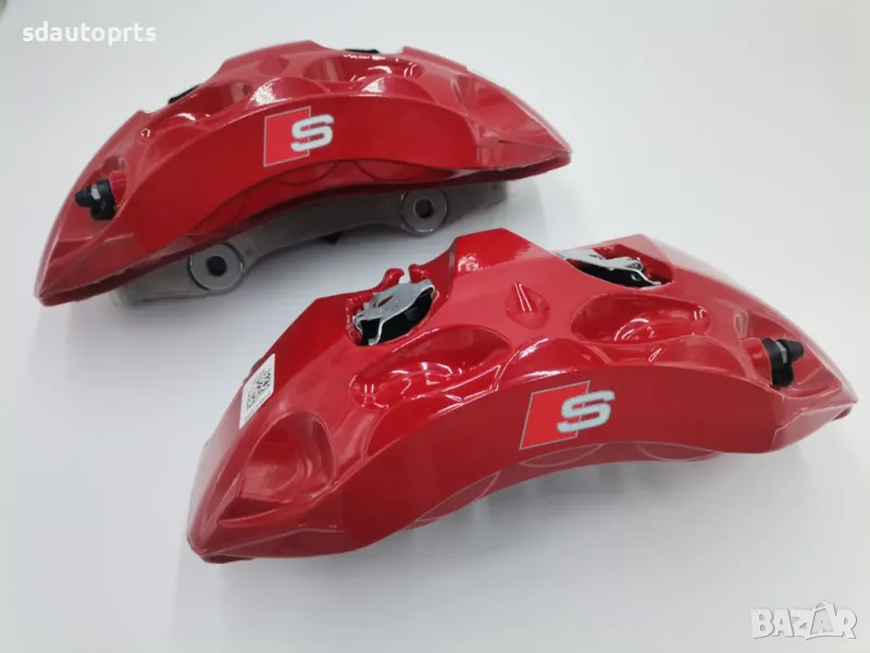 К-т Нови Червени Спирачни Апарати Audi S4 8W B9 S5 F5 350mm , снимка 1