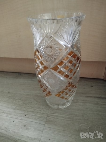 кристална ваза-бохемия, снимка 1