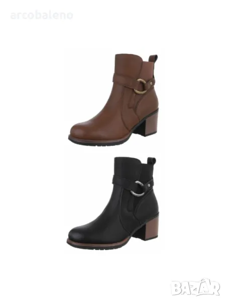 Дамски боти на висок ток, 2цвята , снимка 1