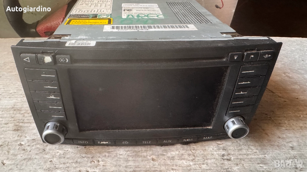 Оригинална Аудио / GPS и видео система за VW Touareg 2004 - 7612002022 / 7L6035191, снимка 1