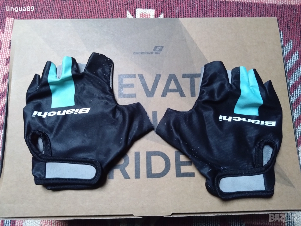 Bianchi Reparto Corse Летни ръкавици – Medium, снимка 1