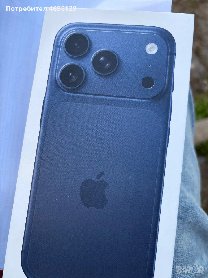 iPhone 17 PRO 256GB Неразпечатан Deep Blue, снимка 1