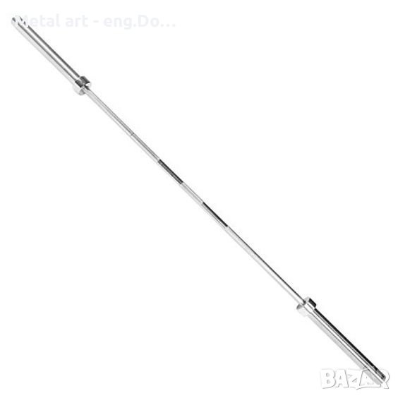 Олимпийски Прав лост Ф50 - 220 см - 20 кг с иглени лагер, снимка 1