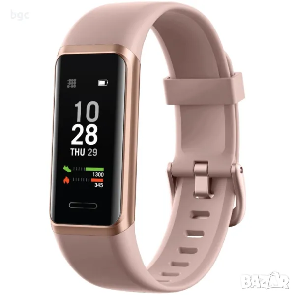 Висок Клас Дизайнерски Smartwatch Часовник Cubitt CT1S2-55, 1.05", Силикон, 90mAh Розов, снимка 1