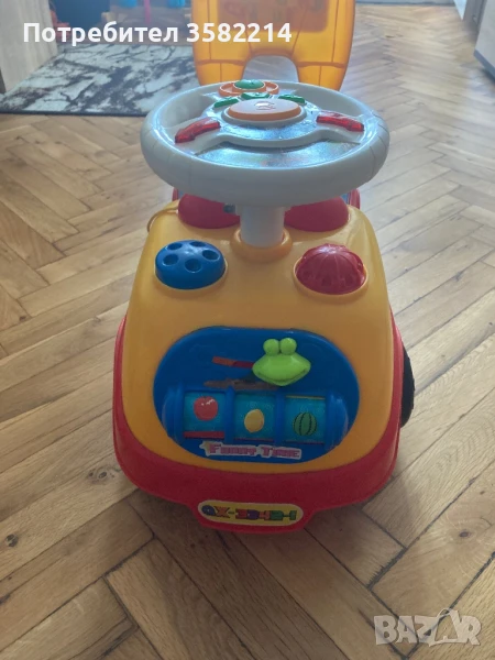 Кола за бутане музикална, снимка 1