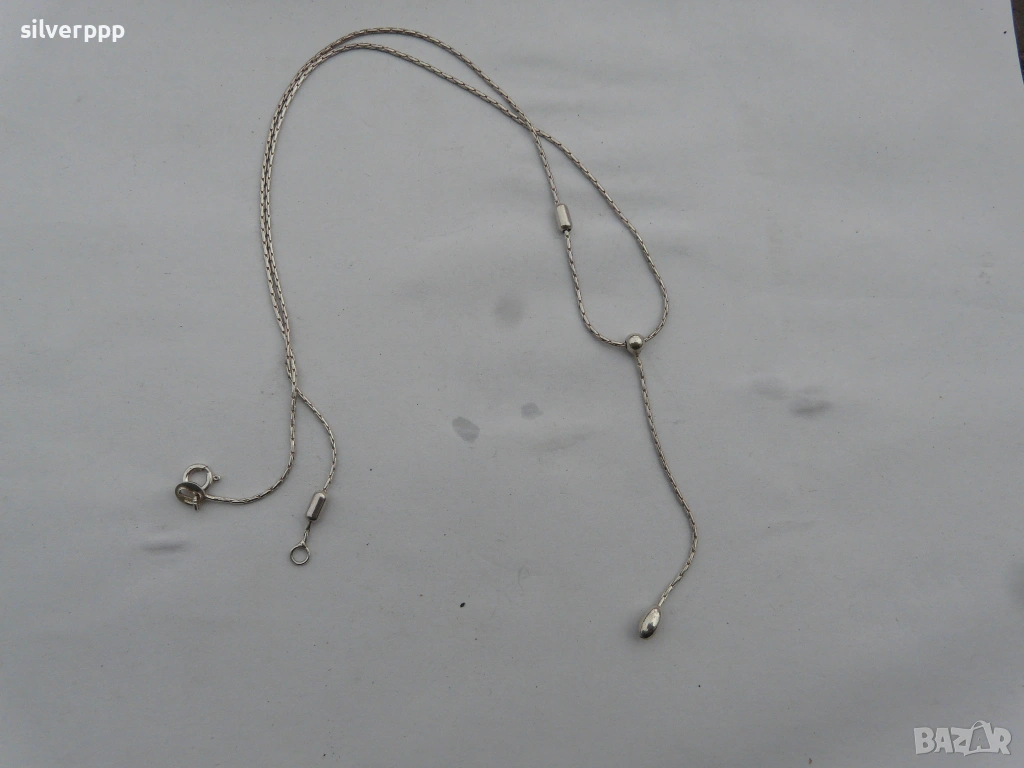  Сребърен синджир - 5 , снимка 1