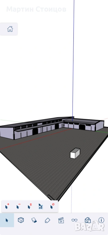 Отдавам новопостроени халета със квадратура 350,500и 800 кв.м , снимка 1
