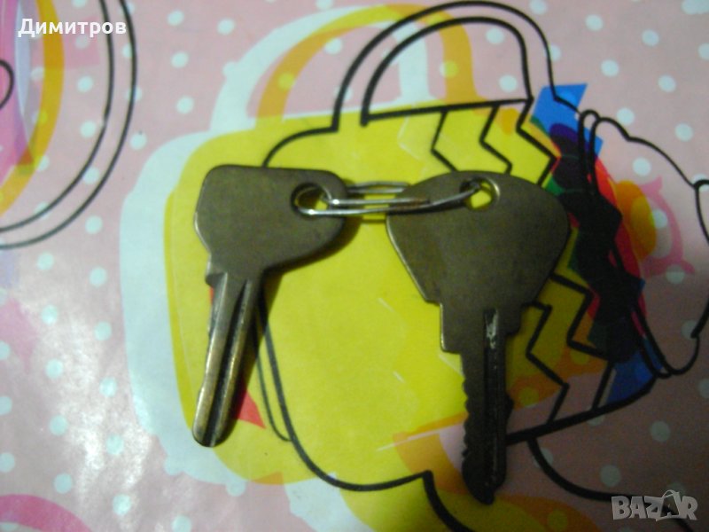 лот ретро ключове за кола, снимка 1