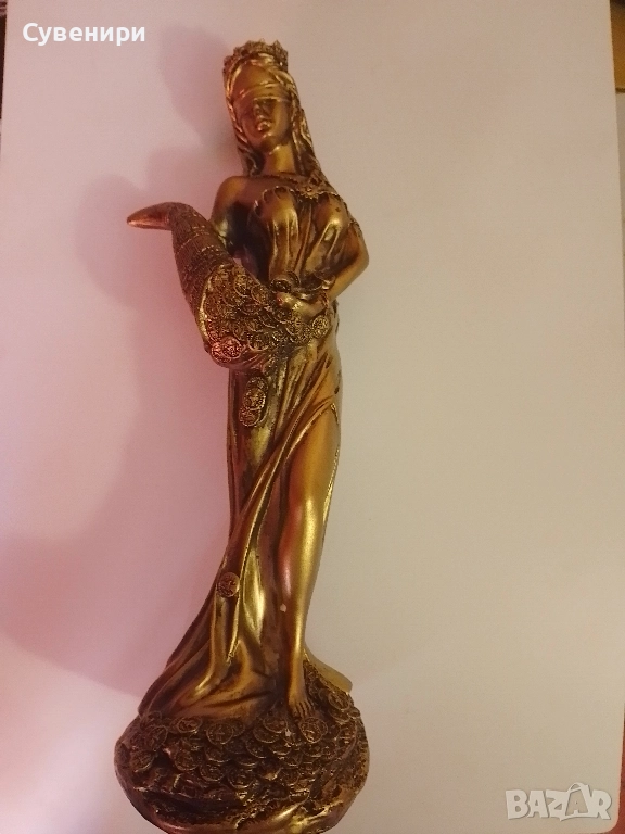 статуетка Фортуна-31см., снимка 1