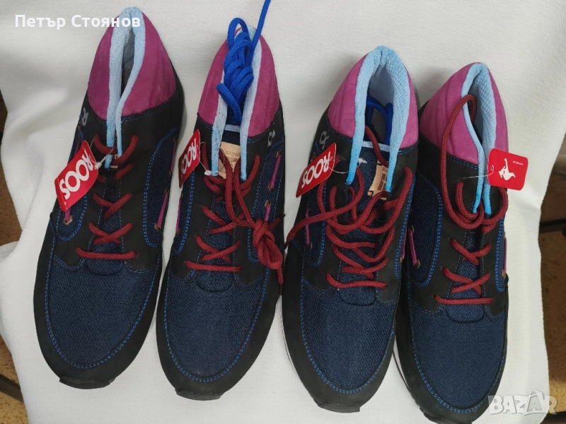 Два чифта мъжки маратонки от естествен велур Kangaroos №46 и 47, снимка 1