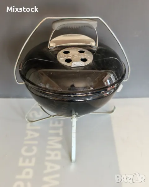 Преносимо барбекю на въглища Weber - Smokey Joe, скара 37 cm, черно, снимка 1