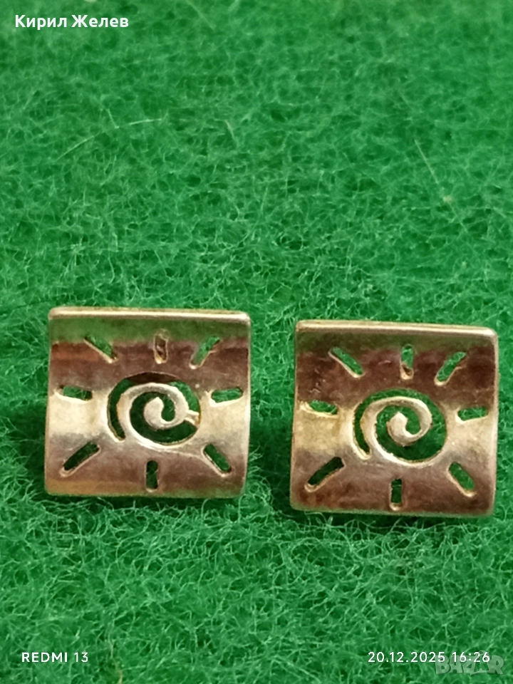 ИЗЯЩНИ СРЕБЪРНИ ОБЕЦИ СЛЪНЦЕ ПОДХОДЯЩ АКСЕСОАР за ЕЖЕДНЕВИЕТО 47682, снимка 1