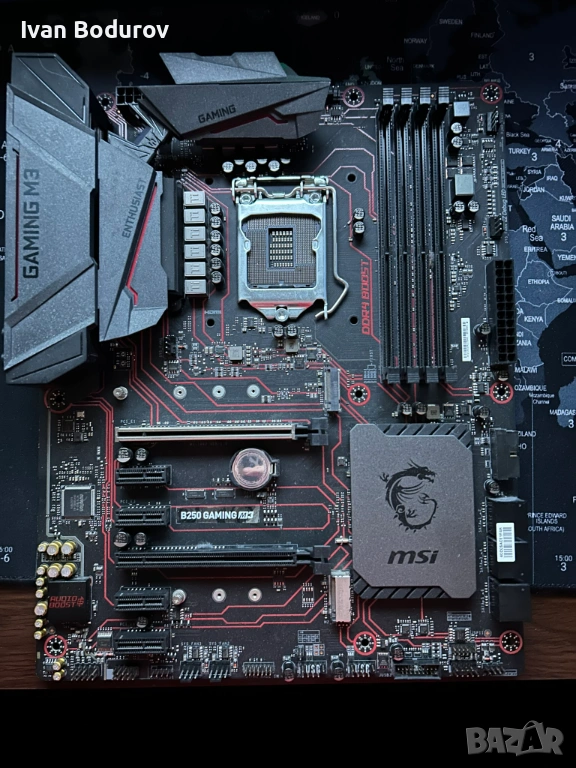 Дънна платка MSI B250 Gaming M3 (LGA1151, DDR4), снимка 1