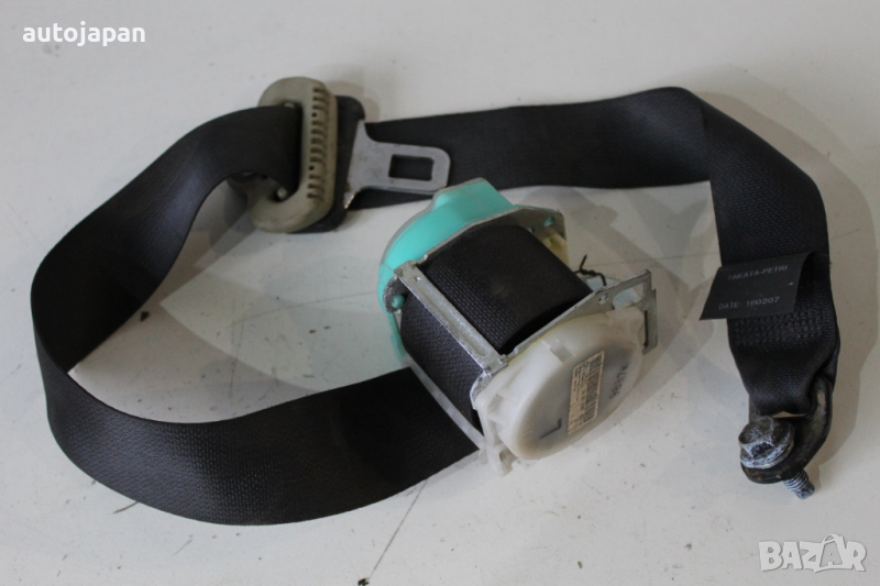 Заден ляв предпазен колан Нисан ноут 1.4и 88кс 07г Nissan note 1.4i 88hp 2007, снимка 1