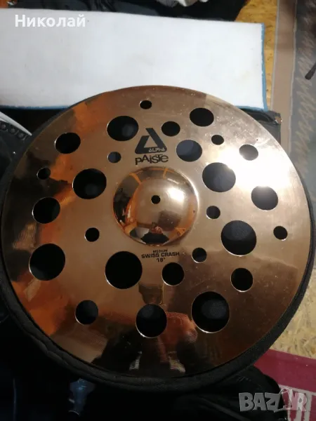 Paiste Alpha medium swiss crash 18", снимка 1