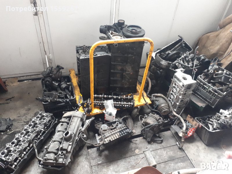 Двигатели на части за мерцедес , снимка 1