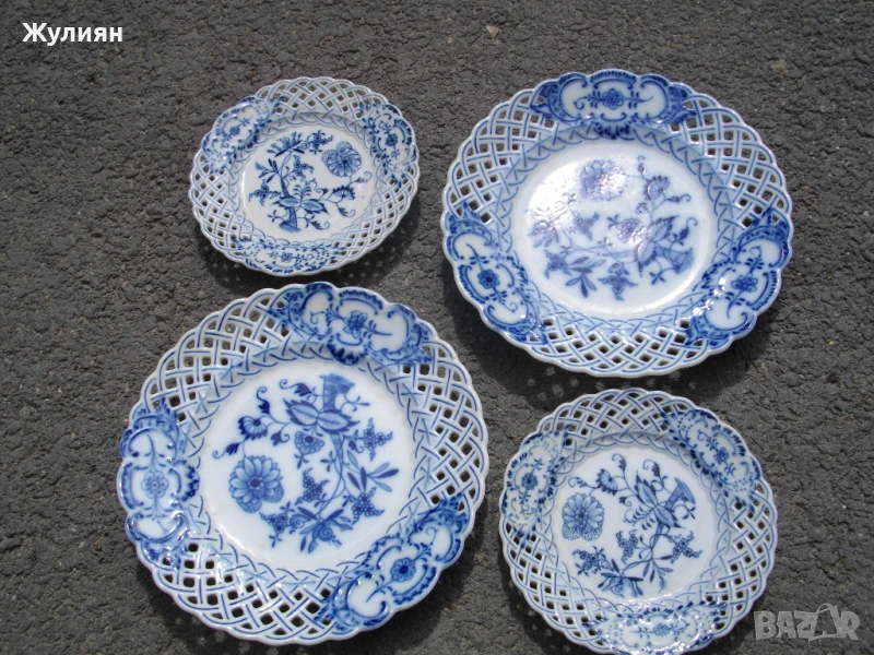 ЛОТ ПОРЦЕЛАНОВИ ЧИНИИ МАЙСЕН MEISSEN, снимка 1