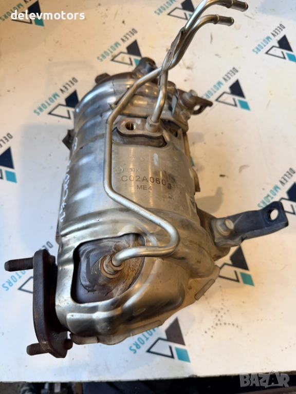 C02A060 DPF, катализатор от Kia Carens 4 1.7 CRDI, двигател D4FD, 141 кс., D32U ск. кутия автоматик, снимка 1