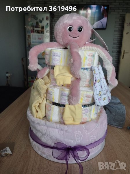 Торта от памперси , снимка 1