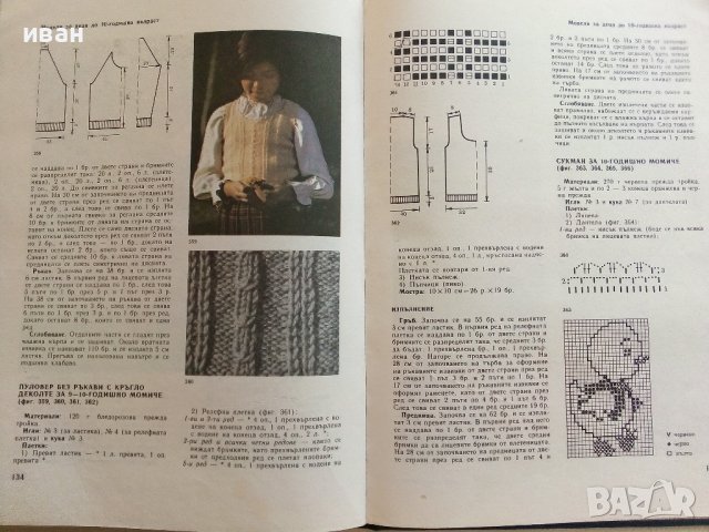 Плетено облекло за деца - Р.Антонова,Е.Цанкова.М.Тошева - 1985г., снимка 10 - Други - 41388118