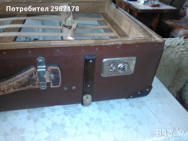 Старинен куфар, снимка 2 - Куфари - 34348998