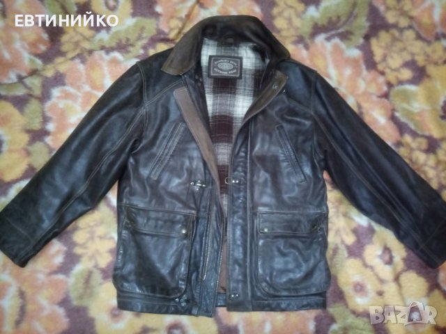 кожено яке Redskin XL- 65 лв, снимка 6 - Якета - 41936595